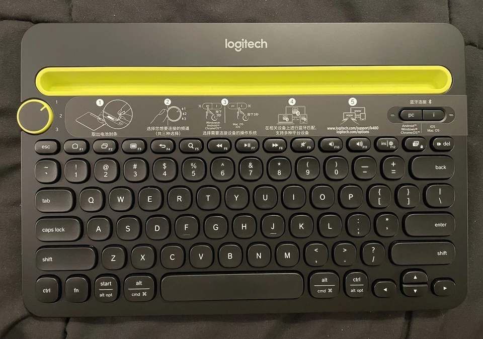 Logitech K480 Bluetooth Mini Multi-Device Keyboard. New, no box - Image 2 of 4