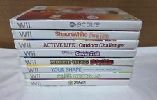 Wii Nintendo Bundle Lot of 8 Video Games All in Excellent Condition NO RESERVE
