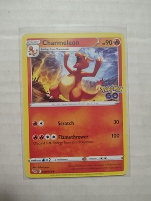 Charmeleon Pokemon Go Pokémon TCG 009/078 Uncommon