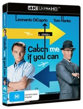 BRAND NEW Catch Me If You Can (4K UHD Blu-Ray, 2002) Movie Tom Hanks