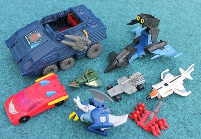 Sammlung Konvolut Transformers G1 Fahrzeuge Figuren Zubehör