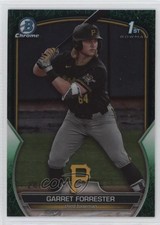 2023 Bowman Draft Chrome Green Grass Refractor 24/99 Garret Forrester j8o