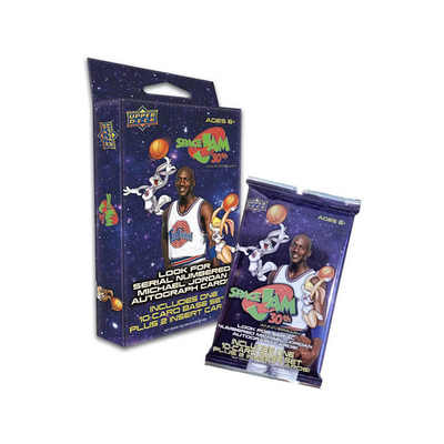 ジョーダン　スペースジャム　カード　SPACEJAM ジョーダン　21枚セット‼️ 2026 Upper Deck - Space Jam 30th Anv. 12 Card Hanger Box Look For