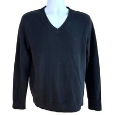 Banana Republic Mens Italian Yarn Merino Wool Lightweight Sweater Size Large