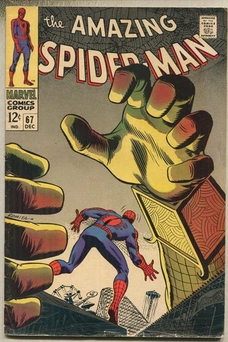 Amazing Spider-Man #67 (1968) 1st App of Randy Robertson VG/FN [Marvel] SA