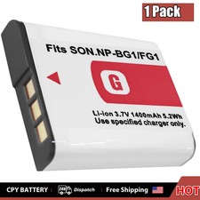 1-pack NP-BG1/FG1 Battery for Sony CyberShot DSC-W220 DSC-W230 DSC-W270 DSC-W290