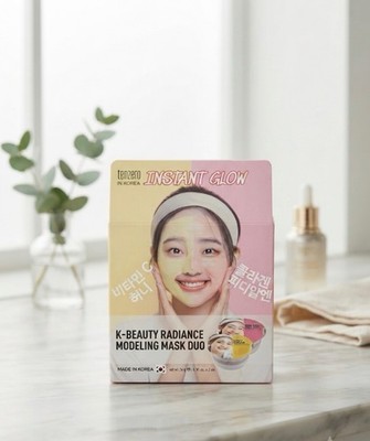 K-beauty Radiance Modeling Mask Duo