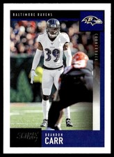 2020 Score Brandon Carr Baltimore Ravens #52