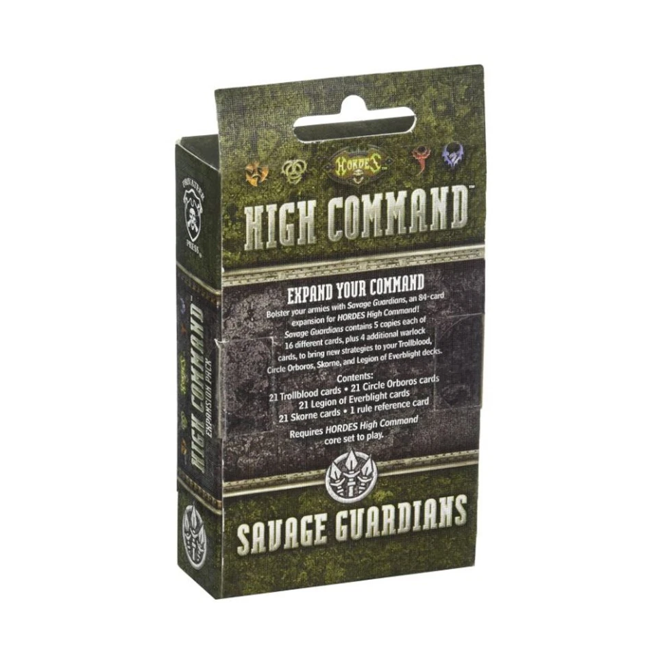 Juego de expansión Privateer Press Hordes High Command - Caja Savage Guardians en muy buen estado/casi nuevo Foto 2 de 2