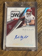 2018 Immaculate Collection Collegiate Football Cards 9