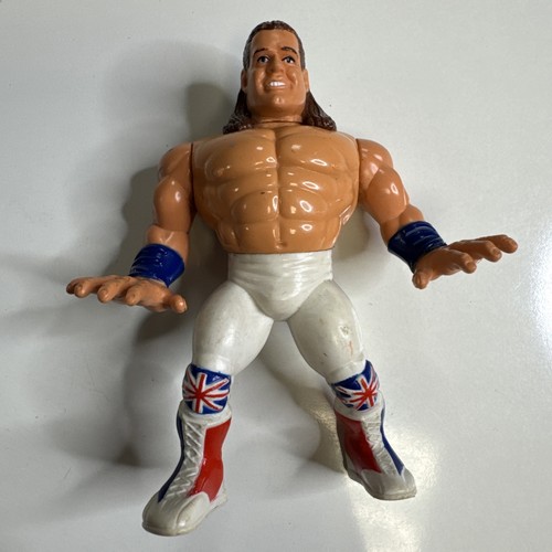 WWF British Bulldog 1991 Titan Sports Wrestling Ac...