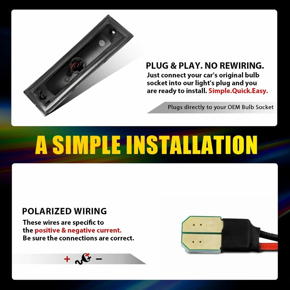 Luz de señalización lateral LED de humo 2-20X para 81-91 Chevy K5 Blazer Suburban C10 C20 C30 Foto 4 de 4