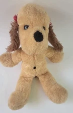 Animal Fair Henrietta the Dog Plush Stuffed Toy Vintage 20" Read.