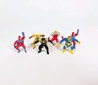 Vintage Lot Of 5 1994 Toy-Biz MARVEL X-Men Pocket Comics Playset Mini Figures!
