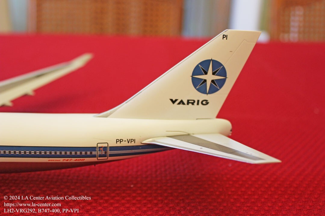 JC Wing Varig Brazil Boeing 747-400 in Old Color Diecast Model 1
