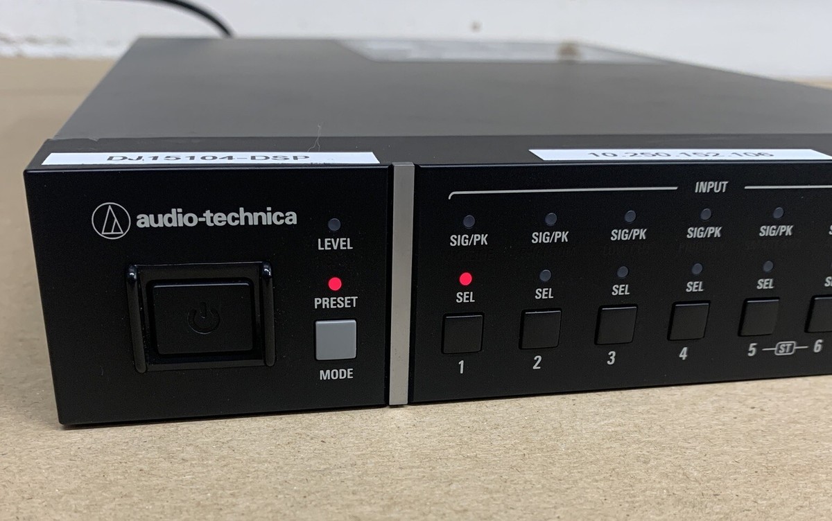 Audio-Technica ATDM-0604 Digital Smart Mixer | eBay