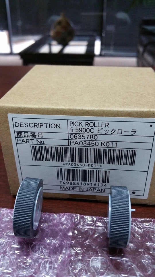 2 OEM Genuine sets of PA03450-K011/12/13 Rollers +14 (pad) for fi-5900C Scanner - Image 3 of 4