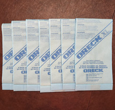 ORECK XL vacuum bags LOT X7  7 bags  2000,8000,9000  Commercial Series