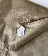 HIGH END SILK DUPIONI BEIGE TOP QUALITY 80 Per Yard, 40x80 inches
