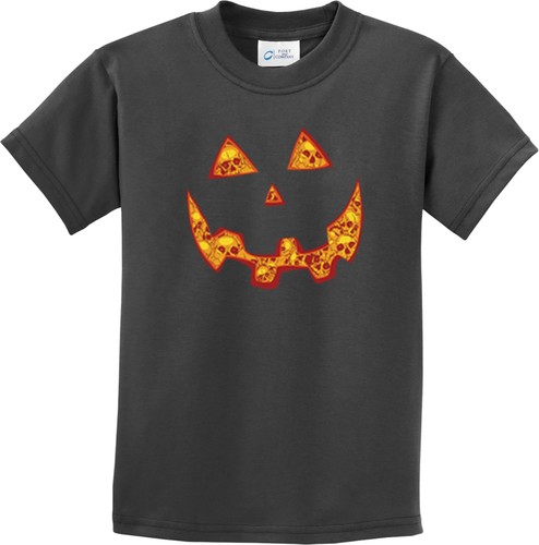 Kids Halloween Jack O Lantern Skull T-Shirt - Picture 9 of 17
