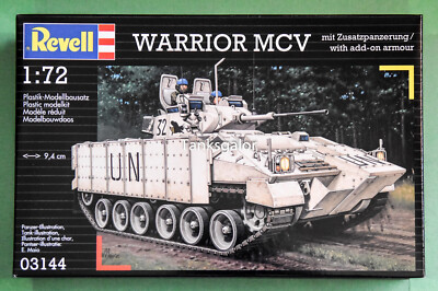 Revell 1/72 kit # 03144 Warrior MCV with Add-0n Armor NEW MIOP Sealed Kit LOOK