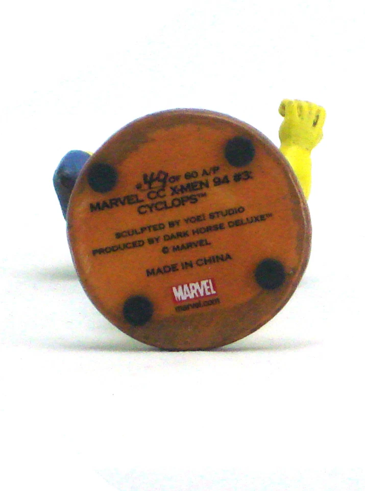 Dark Horse Cyclops X-Men Estatua Marvel Personaje Serie Artista Prueba 49/60AP Foto 3 de 4