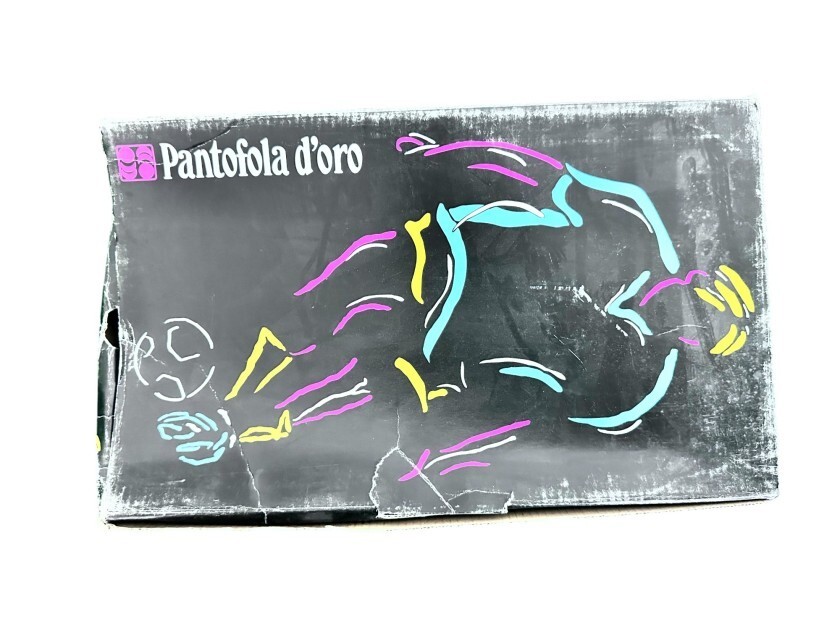 PANTOFOLA D’ORO SCARPINI BOOTS PANTOFOLA D'ORO NUOVI PAOLO DI CANIO NO MATCH WORN LAZIO 2000