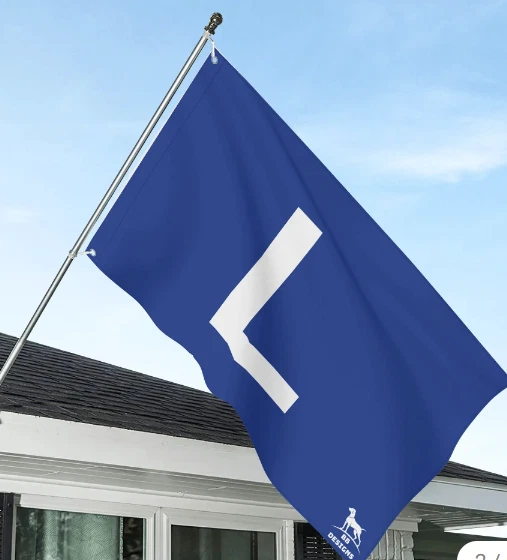 Chicago Cubs Lose Blue "L" Flag - Image 2 of 4
