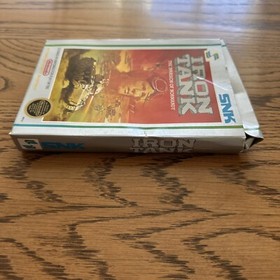 Iron Tank (Nintendo NES SNK 1988) Empty Box Only with Foam Insert