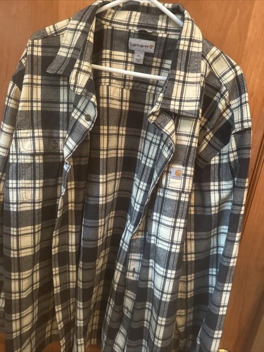 MENS 3XL - Vtg Carhartt Button Up Flannel Rancher Work VTG 90s Y2K Vibes Shirt - Picture 22 of 23
