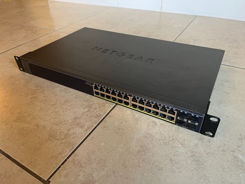 NETGEAR GS728TPPV2 PROSAFE 28-PORT LAN GIGABIT ETHERNET MANAGED SWITCH