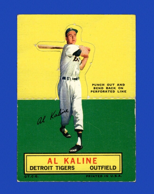1964 Topps Stand Ups Set-Break # 38 Al Kaline VG-VGEX (crease) *GMCARDS*