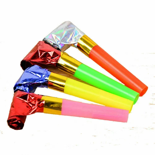 10 PC party Blowers Kids/Children Birthday Party Loot bag filler Blowout whistle