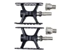 MKS Promenade Ezy QR Anti-theft Bike Pedals 9/16 In Black