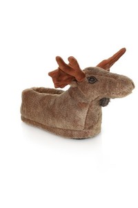 mens moose slippers