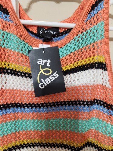 Girls' Art Class Sweater Knit Tank Dress Size L 10/12 - Picture 4 of 6