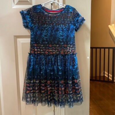 Desigual 2 pc Print Dress , child size 5/6