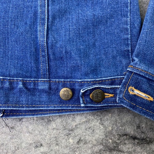 Vintage Sedgefield Womens Jacket Medium Blue Denim Trucker 70s 80s Made In USA - Picture 12 of 18