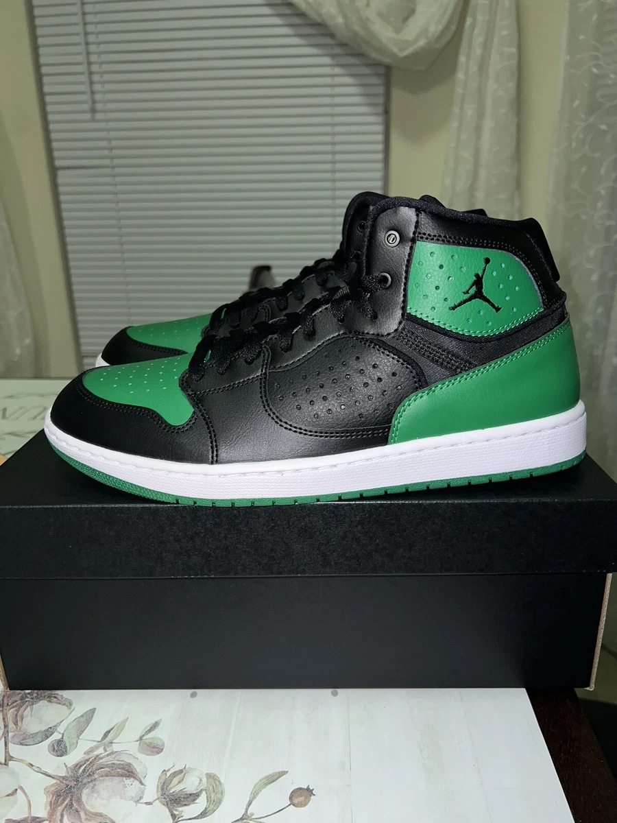 Nike Jordan Retro Access Black Aloe Verde White Mens Sz 15 Jumpman NEW Nike Air Jordan Access Black Verde Green AR3762-013  main image 4