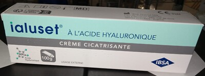 #ad Ialuset Hyaluronic Acid Cream 100% PureUndiluted 3.3 Ounces 100 G exp. 2027 $24.99