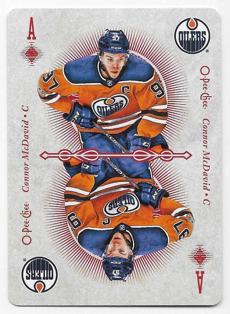 18/19 2018 O-PEE-CHEE OPC HOCKEY PLAYING CARDS INSERTS (A-K) U-Pick From List