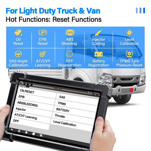 ANCEL X7 HD Diesel Heavy Duty Truck Scanner Diagnostic Tool DPF Regeneration - Picture 4 of 12