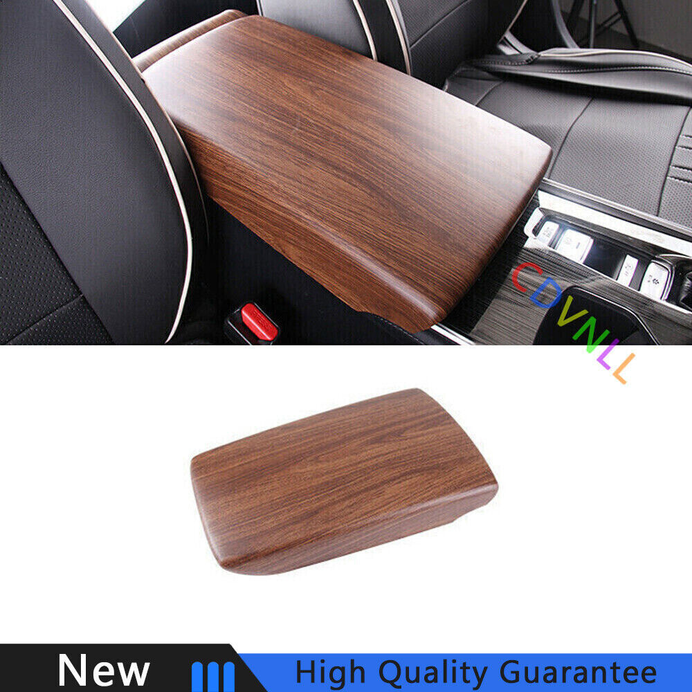For Honda Accord 10th 18-2022 Peach Wood Central Console Storage Box Cover Trim