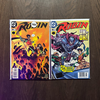 Robin #78, 79: DC Comics (2000) VG - Tim Drake, Green Arrow Connor Hawke