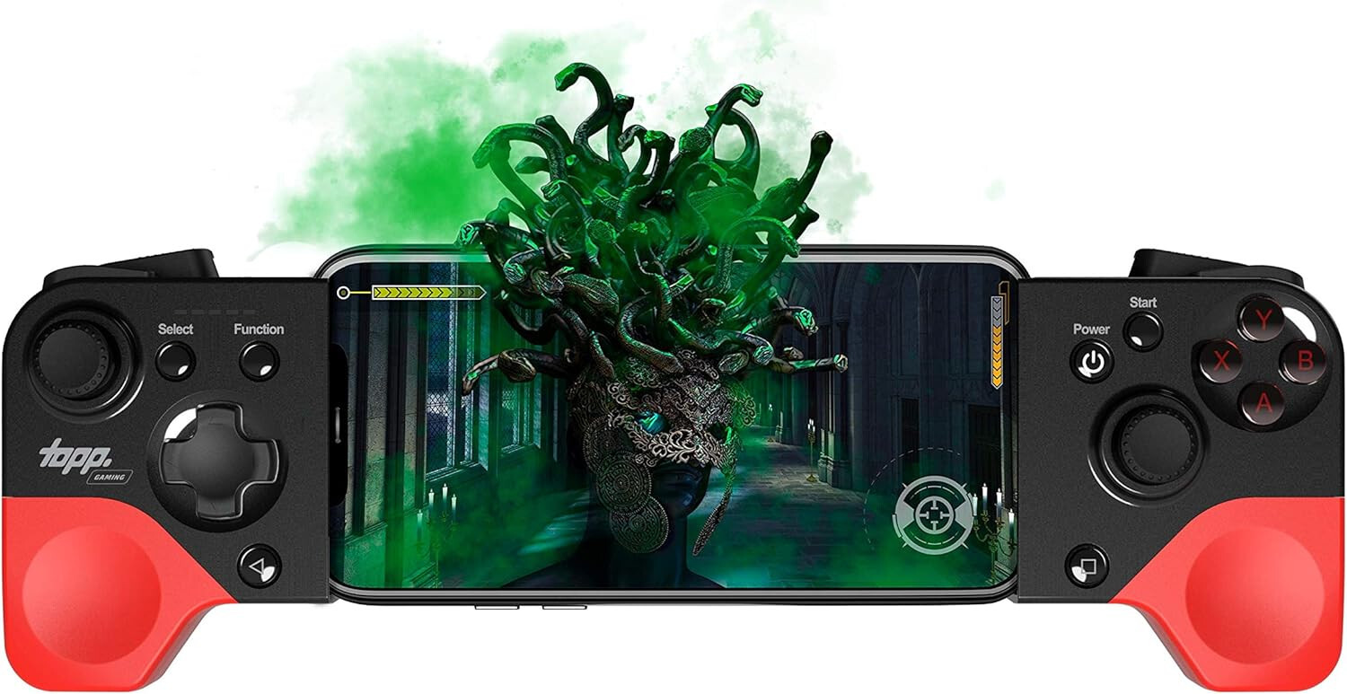 Manette de smartphone Medusa pour jouer 8 heures sans fil en voyage