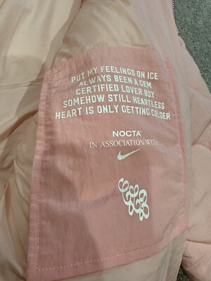 pink heart nike bomber jacket