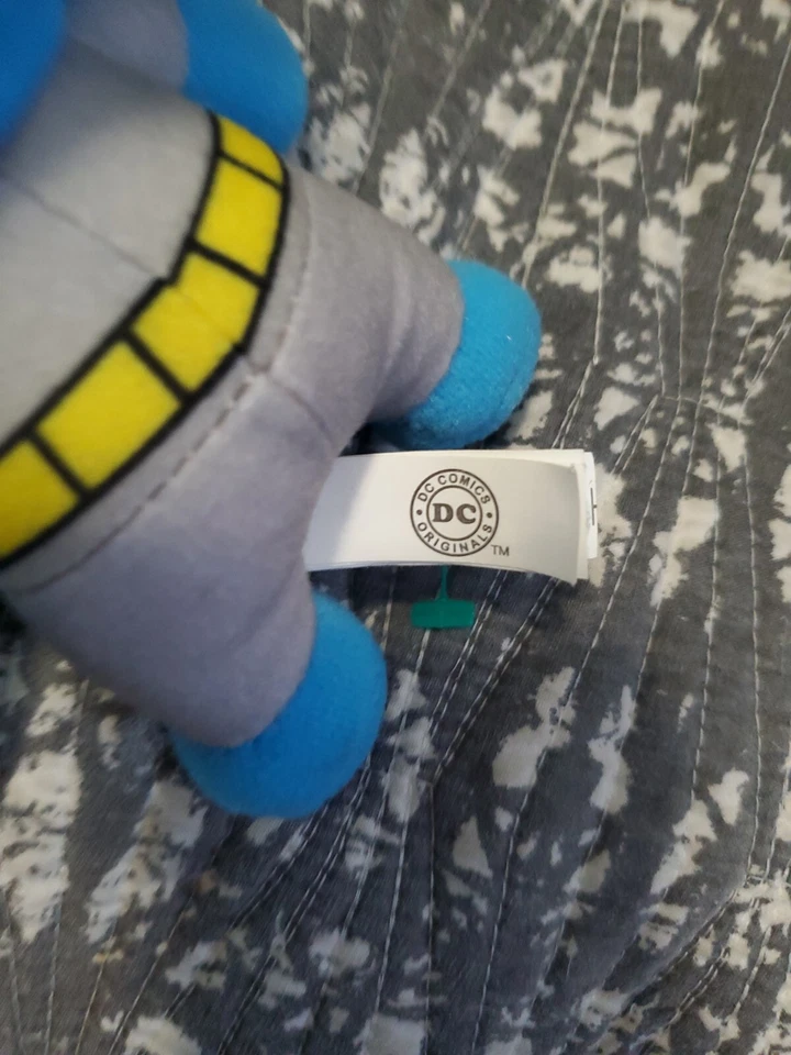 Juguete de peluche Batman DC Comics 11" azul cabeza grande fábrica Foto 4 de 4
