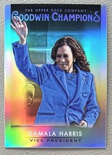 Kamala Harris 2021 Goodwin Champions PLATINUM RAINBOW #3 Vice President