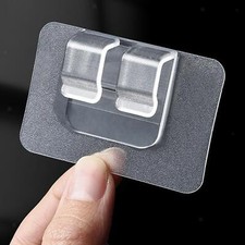 25 Pieces Hooks for Outdoor String Lights Cable Clips for Home Fence Outside