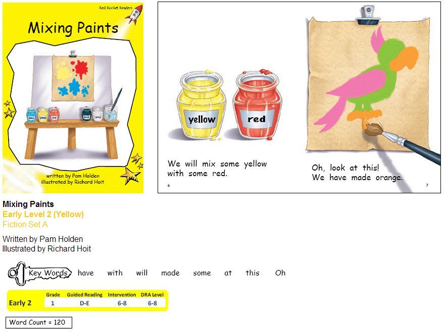 【あひる】Red Rocket Readers - Early 2-4 Red Rocket Readers ~ Early Level 2 ~ Fiction Set A ~ Learning To